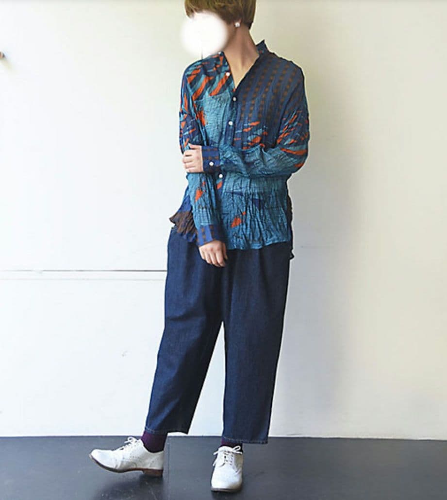 BASCO✨️マオパンツデニム バックポケット 大きいサイズ