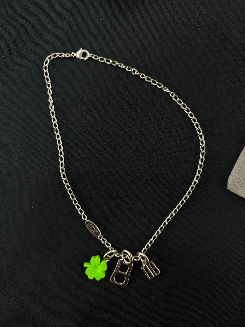 BALENCIAGA チェーンネックレス クローバー