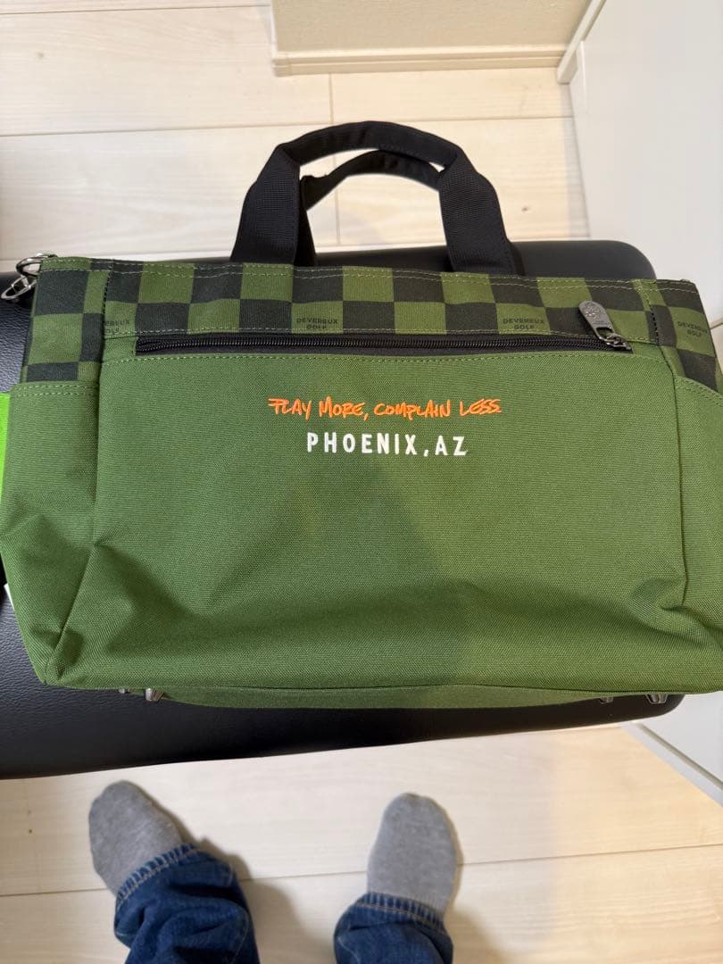 DEVEREUX GOLF バック　カーキ