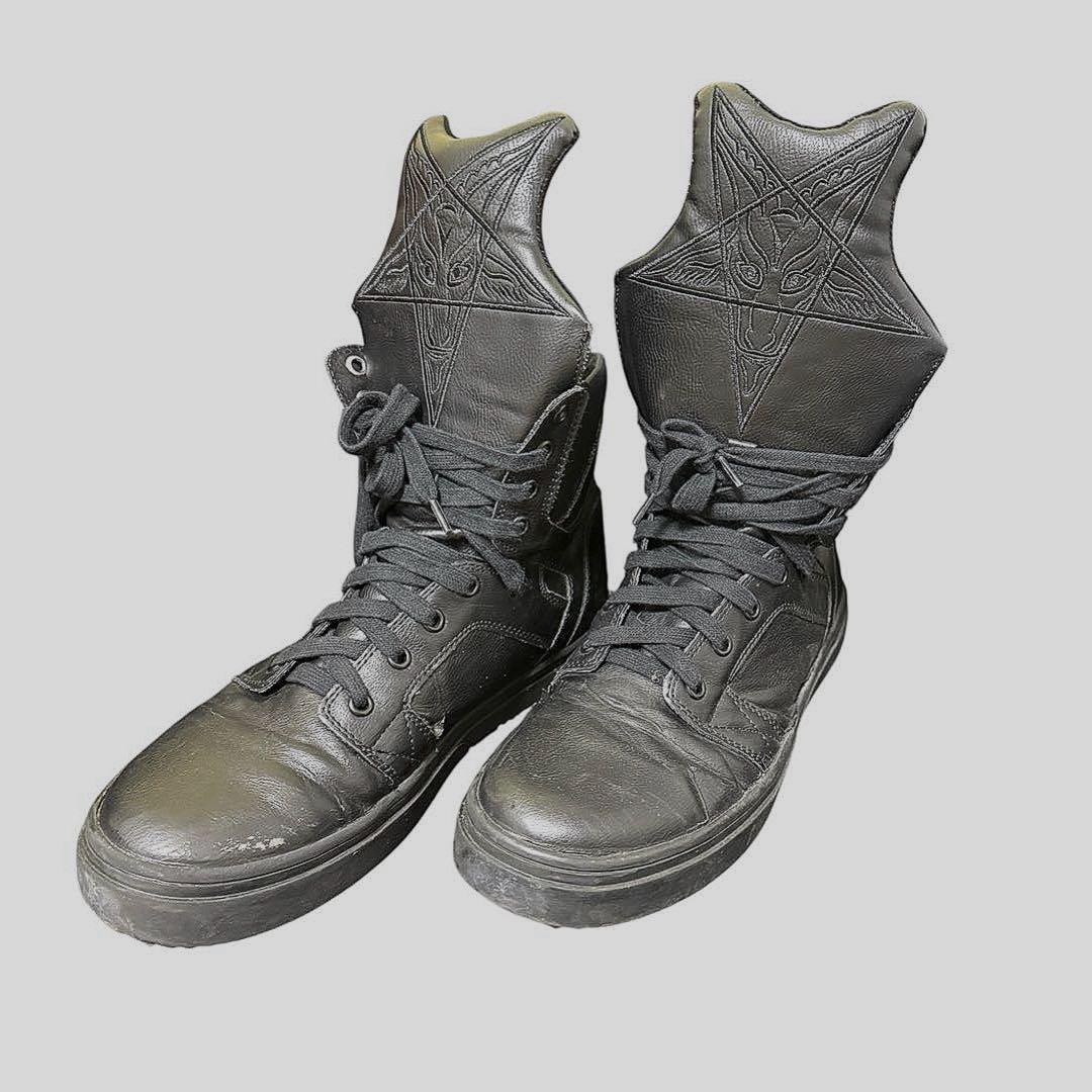 y2k ハイカットスニーカー ジオバス風archive swag平成