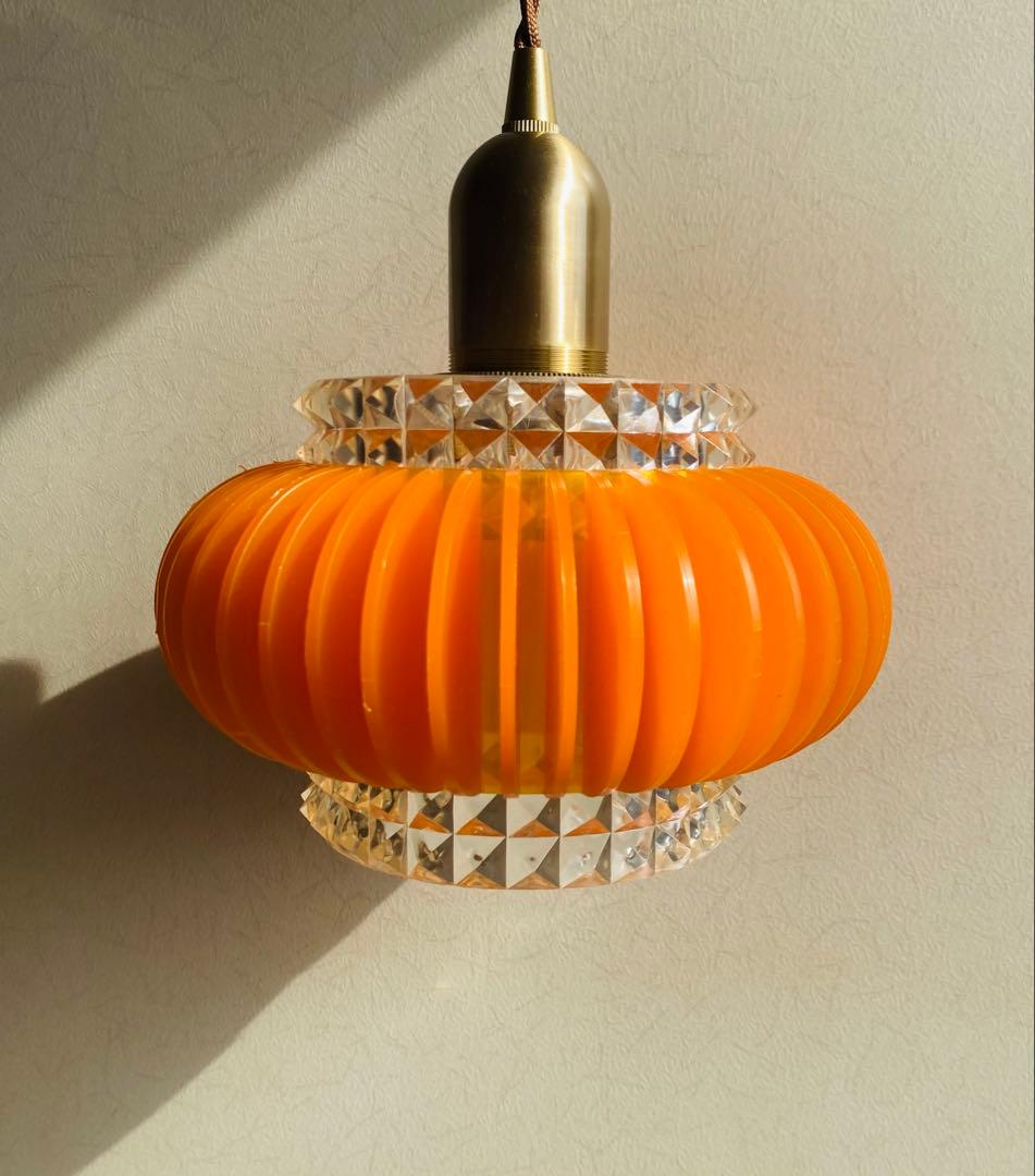 ソ連70s vintage lamp made in USSR スペースエイジ