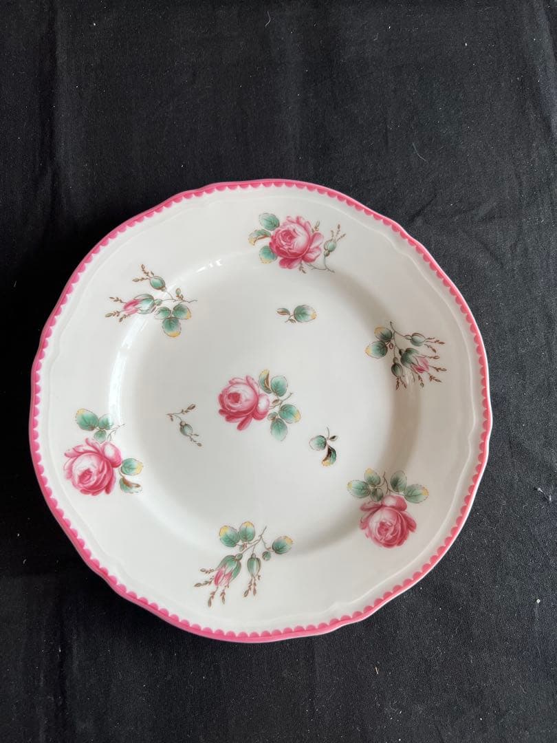 リチャードジノリ　アンティックローズ　プレート　19cm