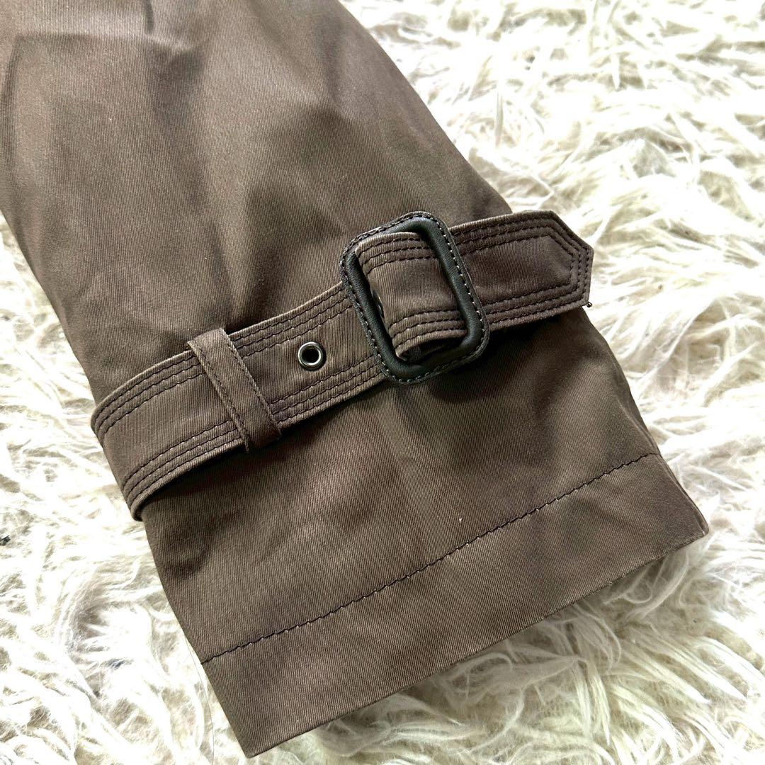 バーバリーブラックレーベル トレンチコート ノバチェック ライナー付き