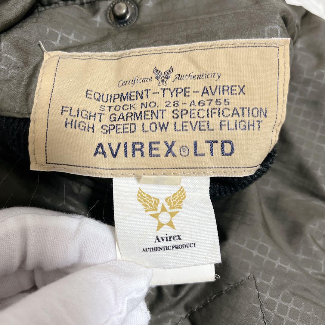 AVIREX 35周年 リバーシブル MA-1 フライトジャケット
