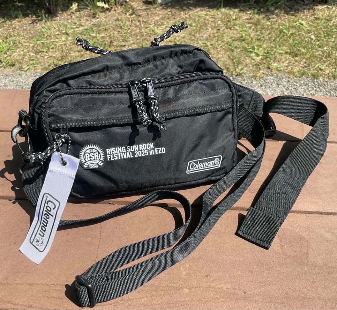 RSR2025×Coleman ウォーカーポーチ ブラック