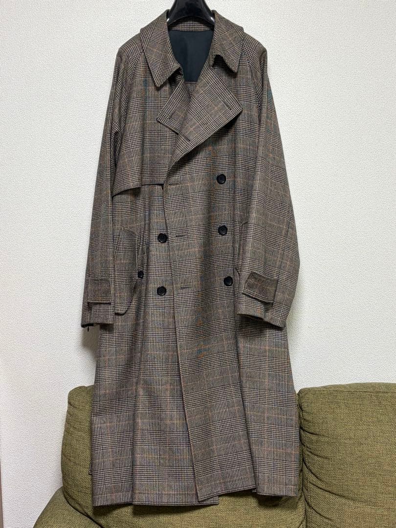 ssstein LAY OVERSIZED OVERLAP COAT Sサイズ