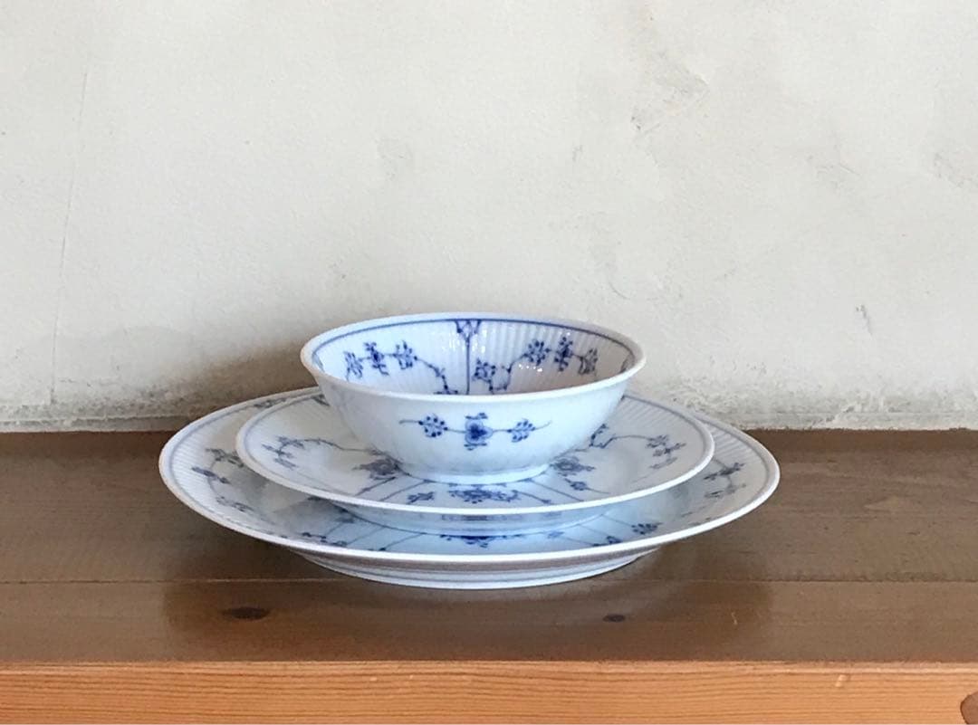 ロイヤルコペンハーゲン　ブルーフルーテッド セット