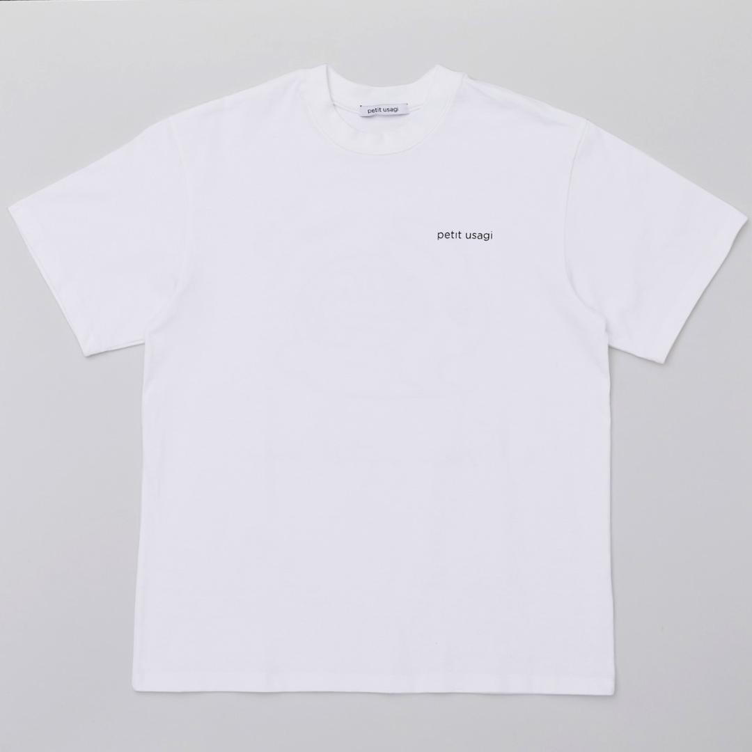 【新品】petit usagi オリジナルTシャツ 白　M