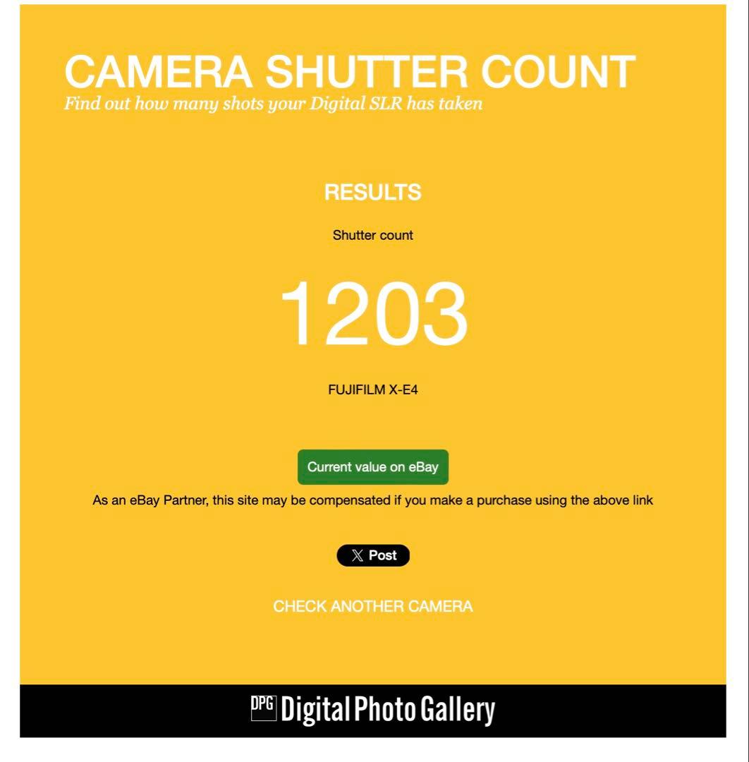 Fujifilm X-E4 + XF 27MM f2.8 2000 シャッター