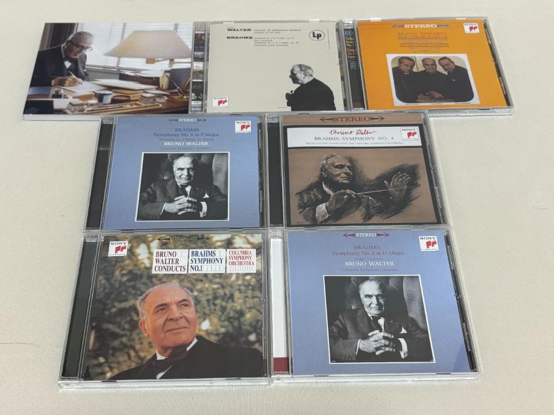 5SACD＋CD◇ブラームス：交響曲全集・管弦楽曲・協奏曲・声楽曲集 ワルターM