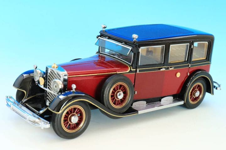 クラシックカー　ダイキャスト　ベンツ皇室用　モデルカー