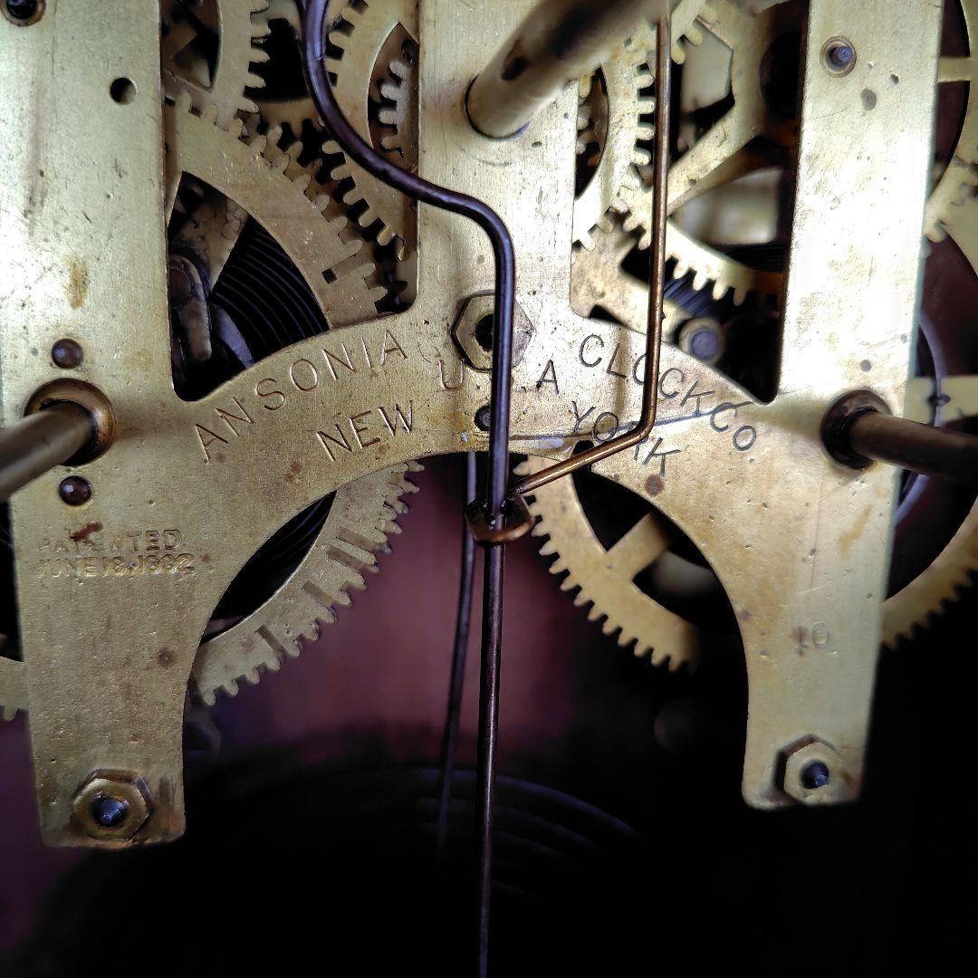 米国製 アンソニア ANSONIA ボンボン時計