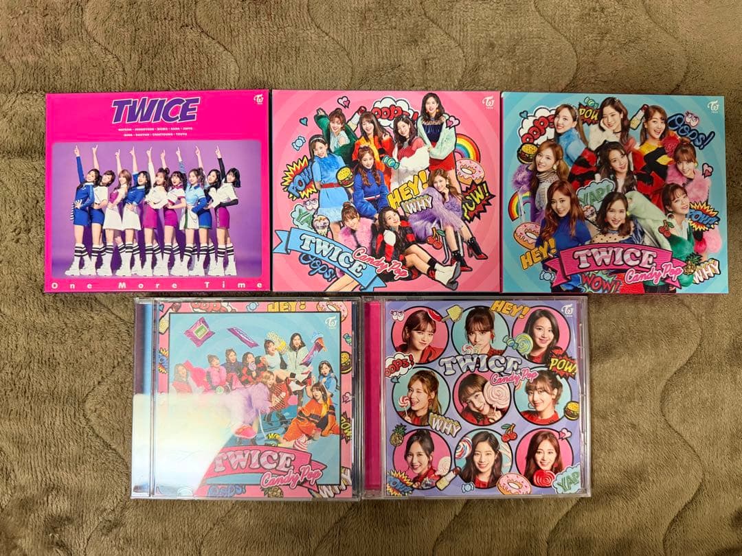 TWICE アルバム シングル 初回限定盤CD DVD Blu-rayまとめ売り
