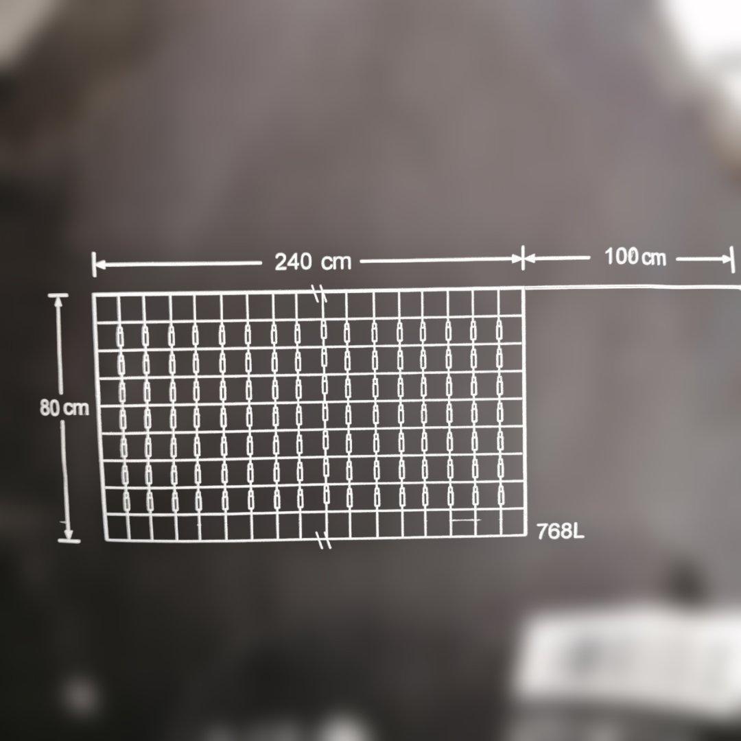 ニュービッグプログラムネット ホワイトLED クリスマスイルミネーション
