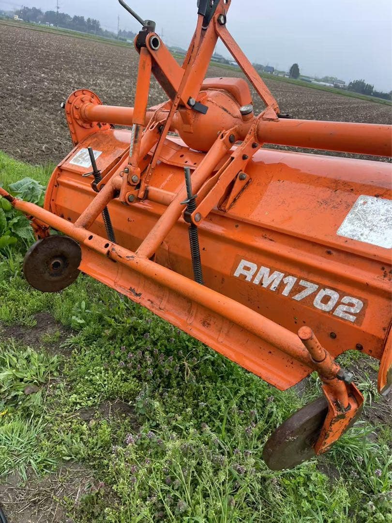 宮城県　引取限定です。トラクターRM1702 ロータリー 動作OK