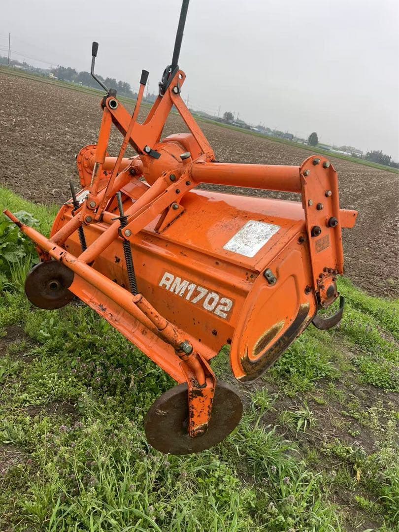 宮城県　引取限定です。トラクターRM1702 ロータリー 動作OK