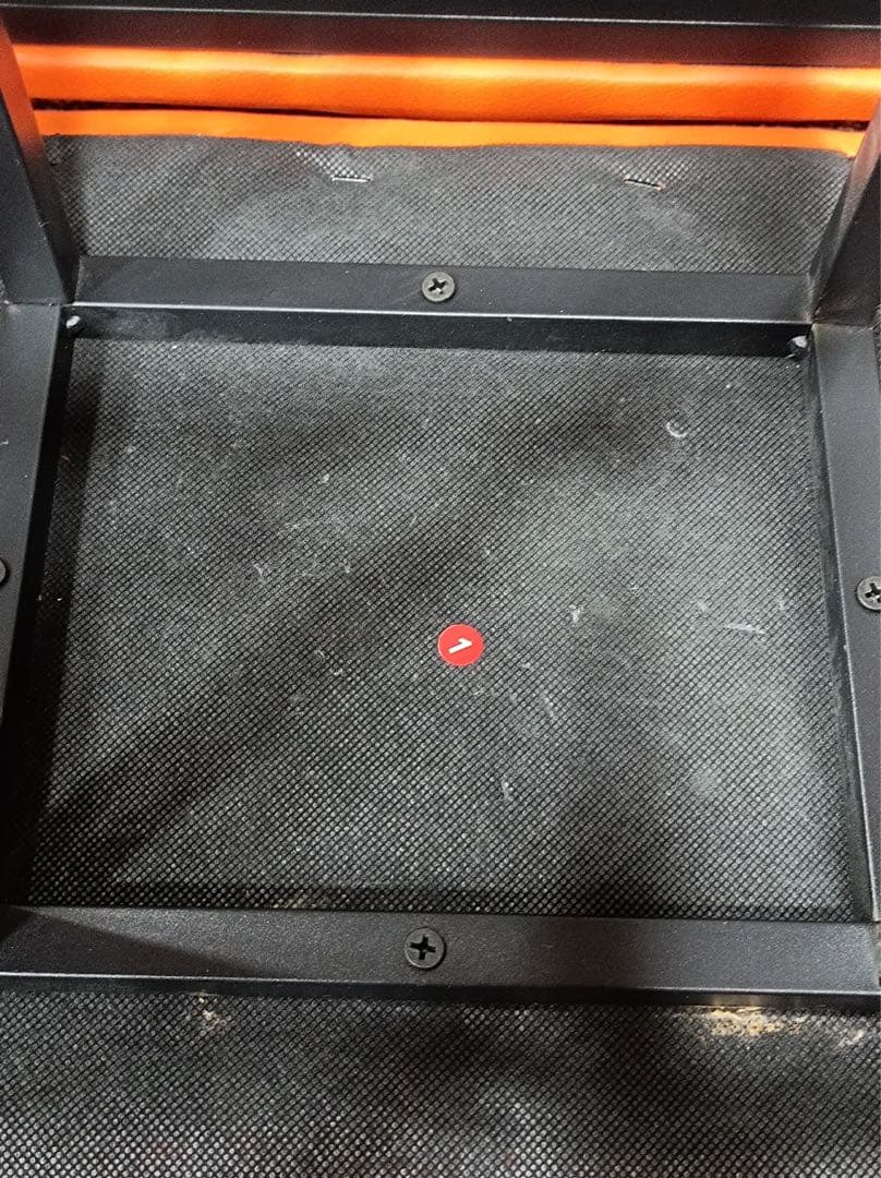 八6628【新品未使用】 5in1 スツールチェア　オレンジ