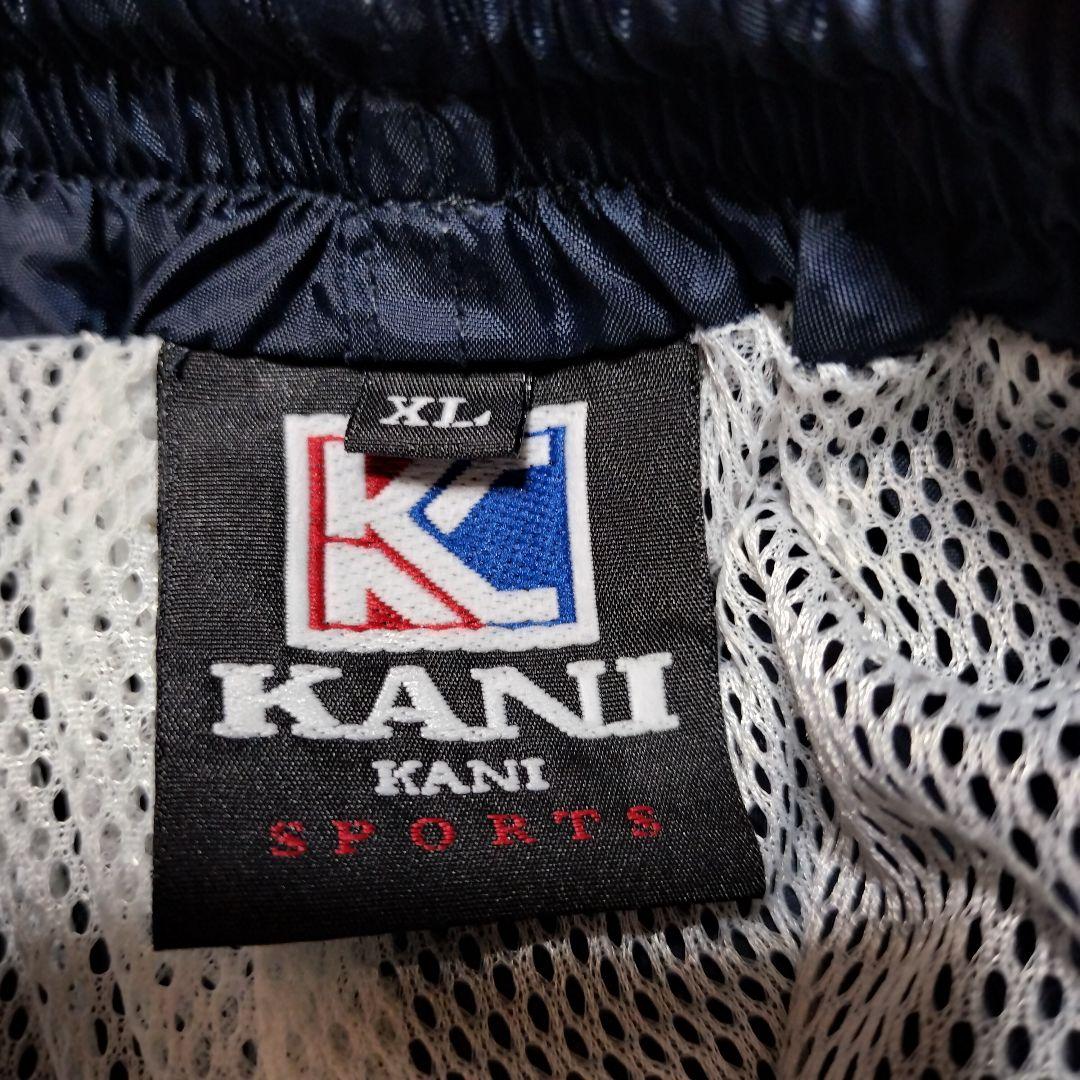 KANI セットアップ　ナイロンジャケット　ネイビー