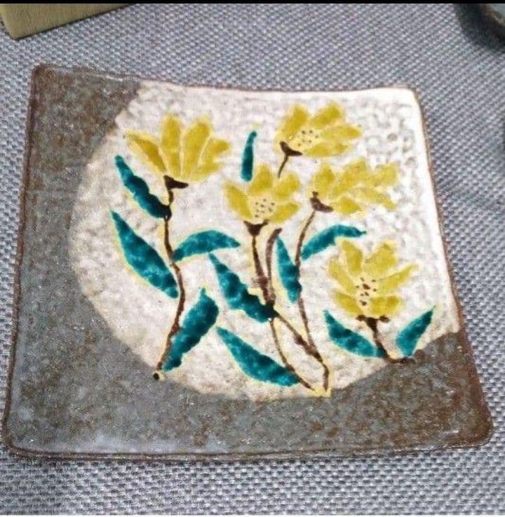 九谷焼  徳山窯  皿揃