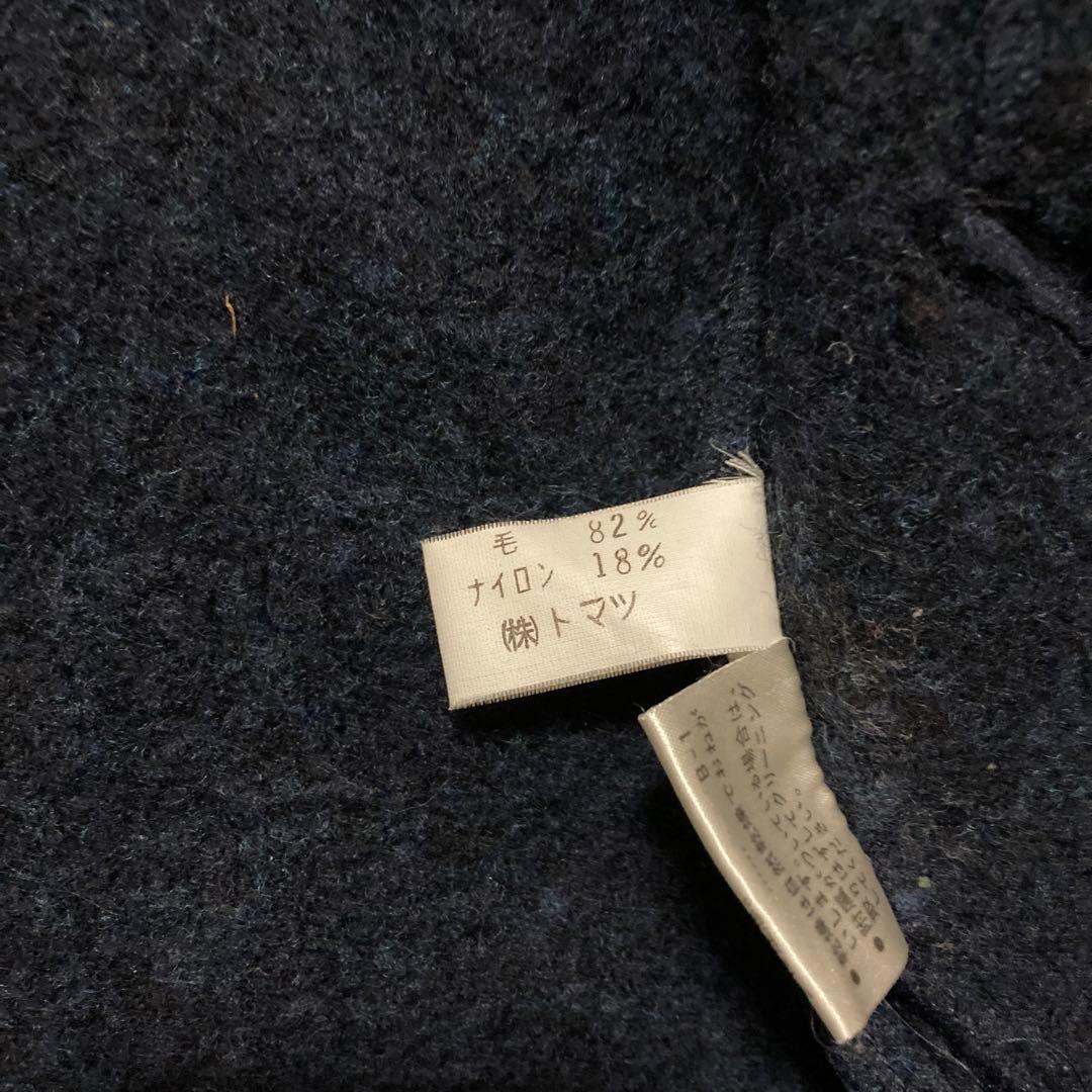 最終価格希少ILY a LONG TEMP刺繍パッチワークフード付woolコート