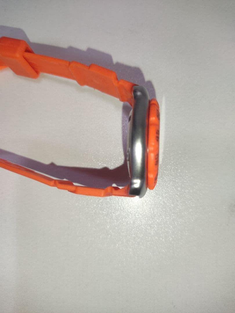 タグホイヤー　フォーミュラ１　オレンジ　レディース　ラバーバンド　電池交換済