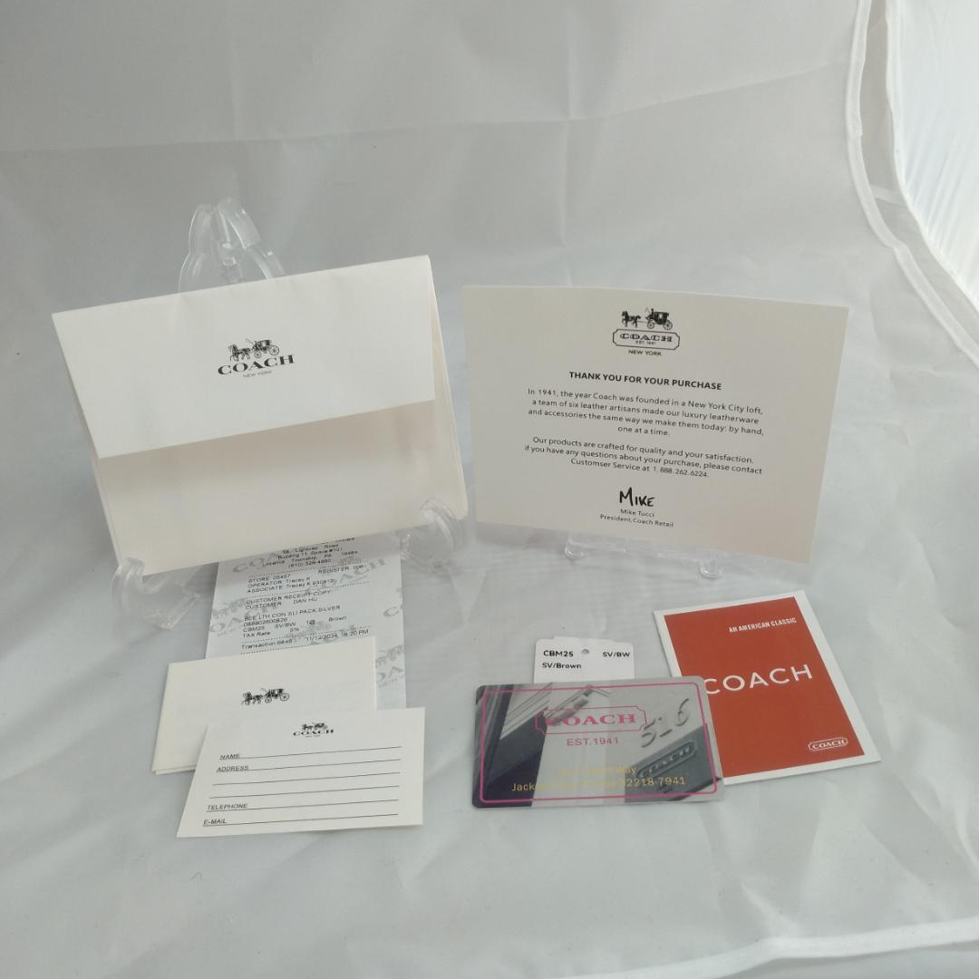 【新品未使用】COACH ×スヌーピー リュック ブラウン CBM25