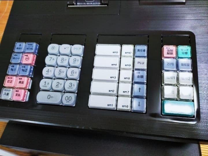 シャープレジスター　XE-A207　PC連携売上管理設定無料　706556