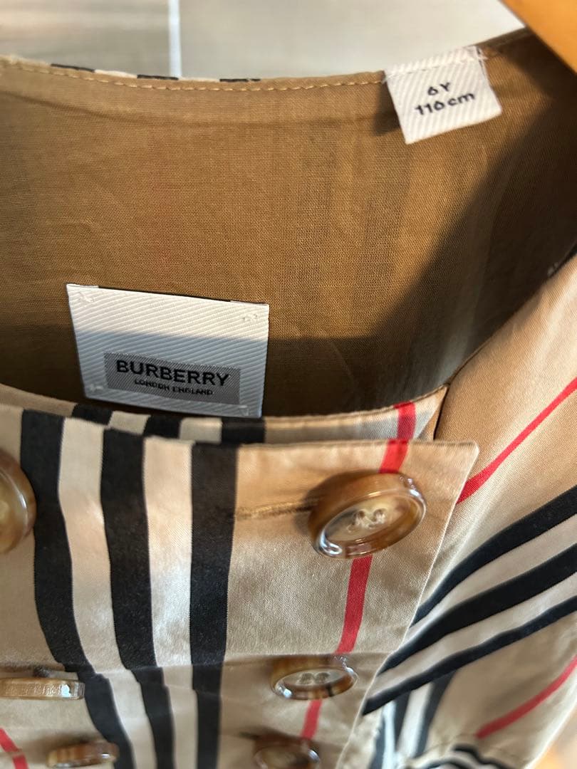 BURBERRY バーバリー キッズ 6Y 110 ワンピース セーラー 子ども