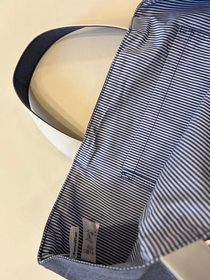 familiar ファミリア 70周年 マチ付き　デニムバッグ　神戸本店限定