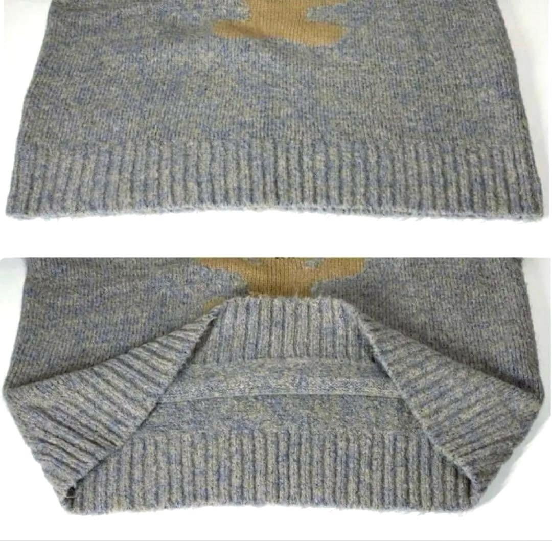 『パンフ掲載』激っ可愛わっ♡MOUSE 編込 オーバーサイズニットプルオーバー