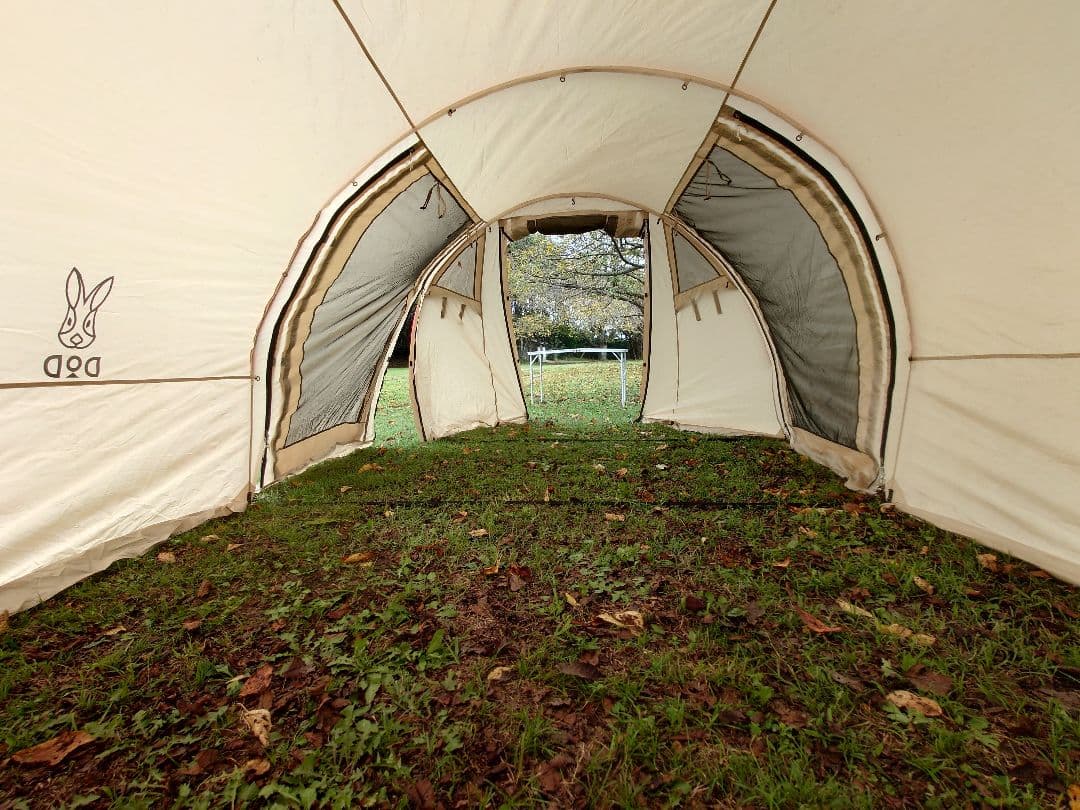 廃盤人気商品！DODカマボコテントミニ　T3-488　　2ルーム！