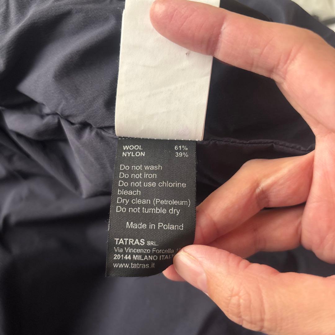 TATRAS タトラス ダウンベスト グレー