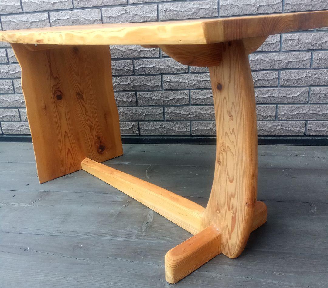 桧ローテーブル（ハンドメイド）