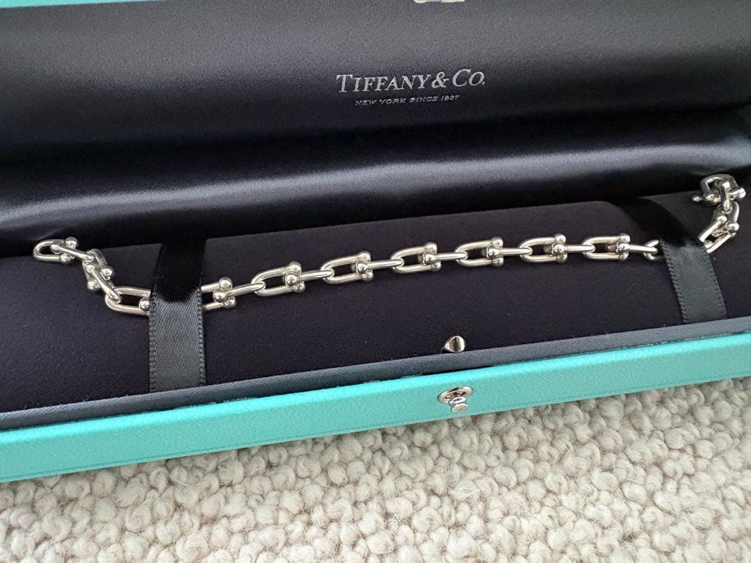 最終値下げ　ティファニー　ハードウェア　スモール リンク ブレスレット
