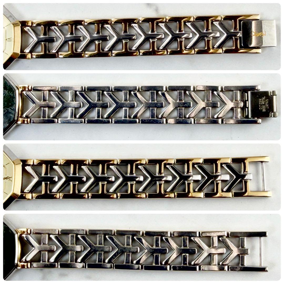 【新品電池】 YSL オクタゴン コンビ Yベルト4620-E62143 QZ