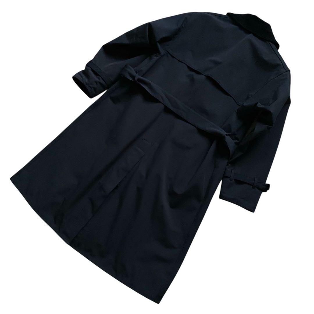 極美品　Barbour バブアー　トレンチコート2LAYER 38 ネイビー