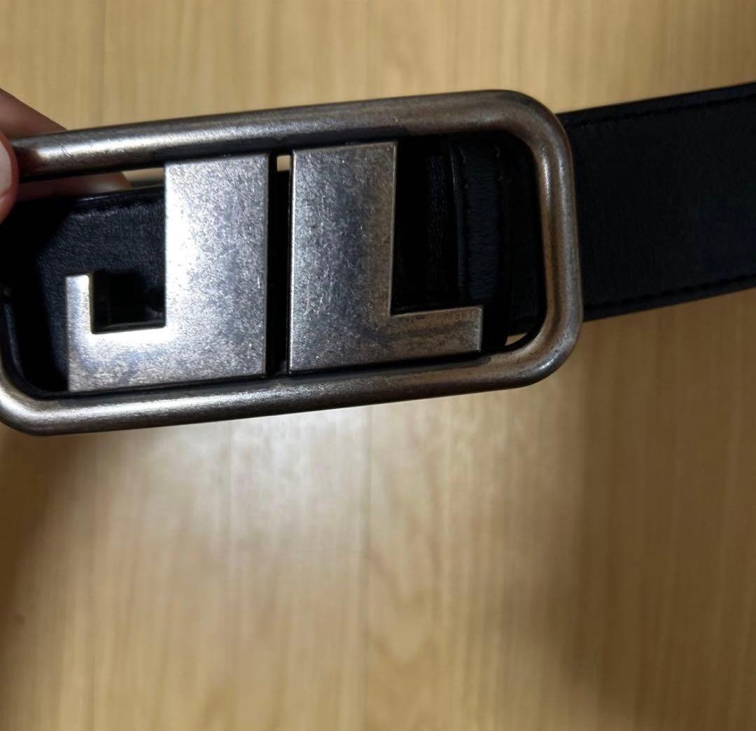 jaded london ブラック ベルト JLロゴ