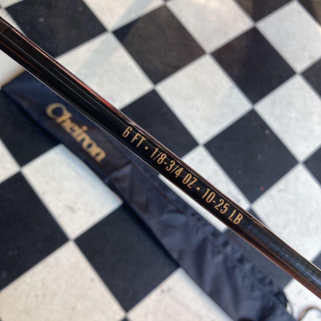 希少❗️オールドケイロン　バスロッド Cheiron ジャクソン　ルアーロッド