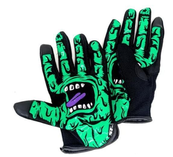専用　新品　サンタクルーズ x MxMxM スクリーミングハンドグローブ　黒緑