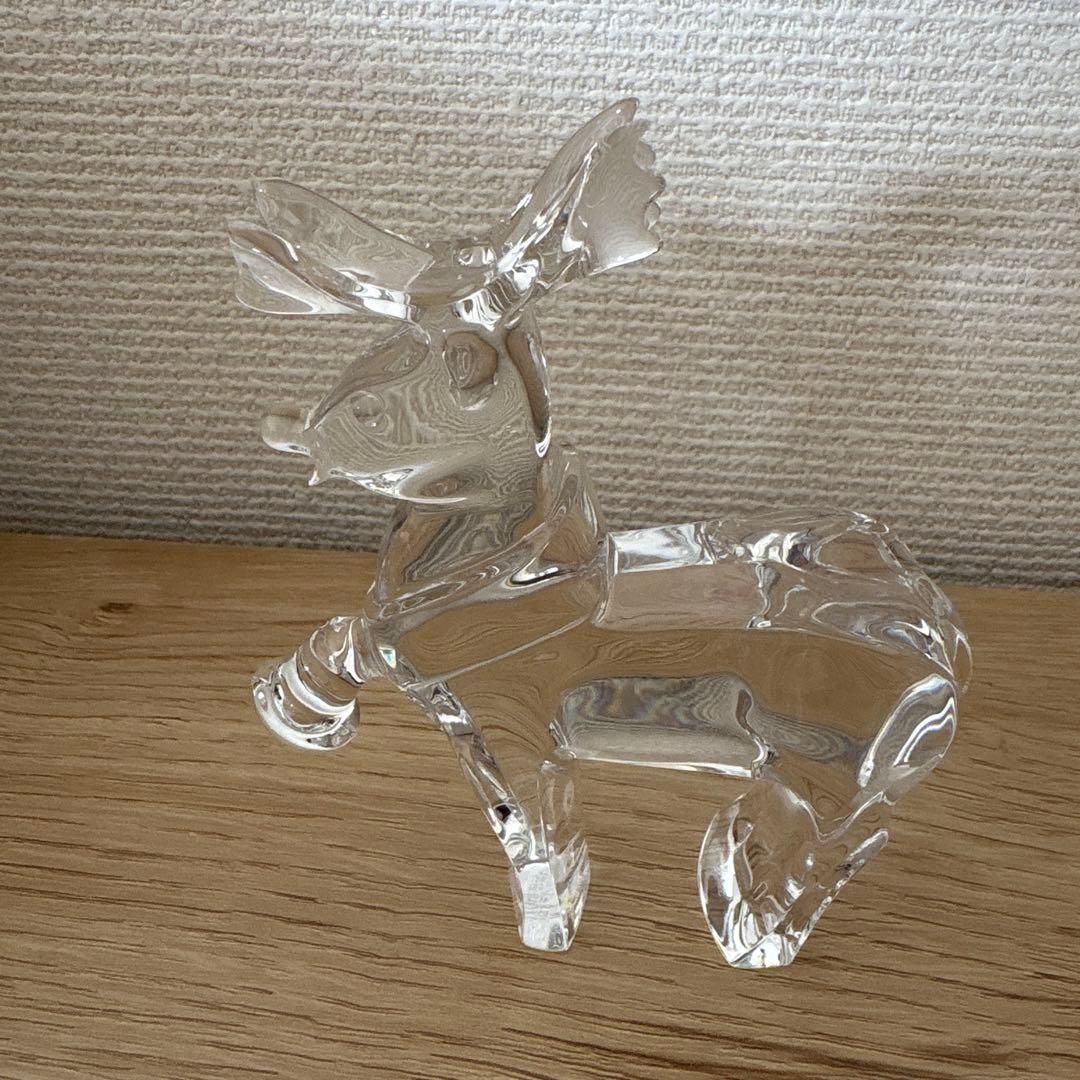 baccarat バカラ クリスマスコレクション ノエル トナカイ 置物
