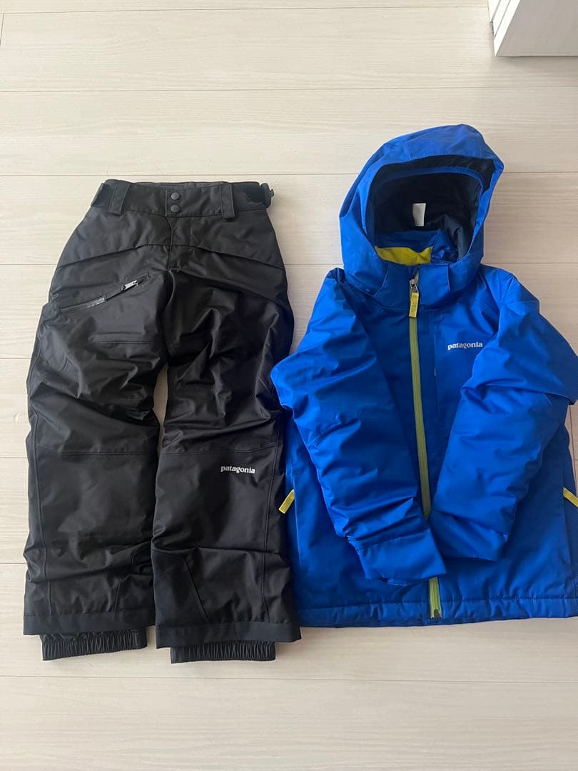 美品 patagonia 子供用スキーウェアセット XS