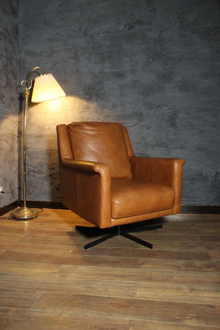 首都圏送無料〜ANV001 本革　3人がけ＋オットマン＋チェア　ソファセット