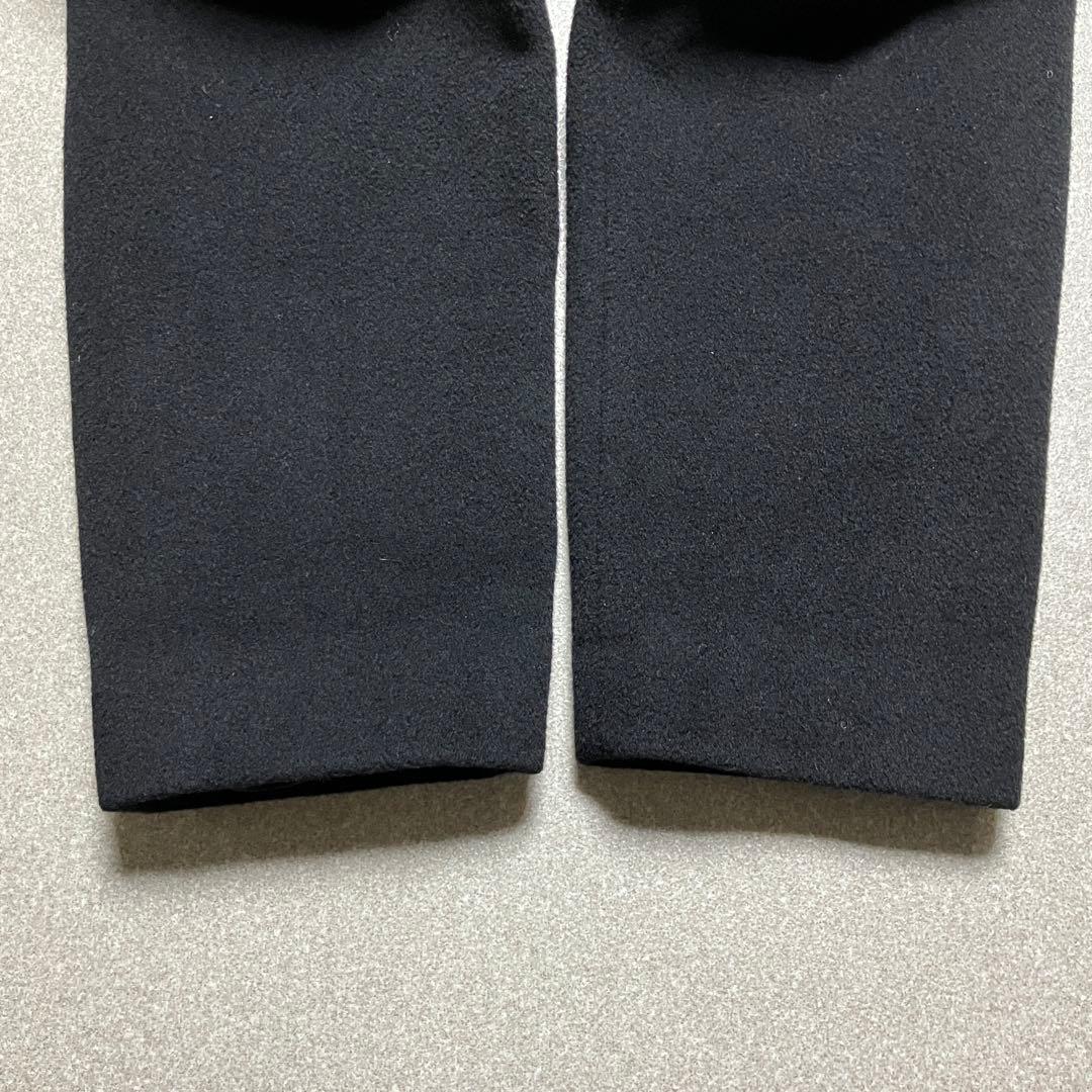 【美品✨カシミヤ混 XL】カルバンクライン チェスターコート ラムウール 黒