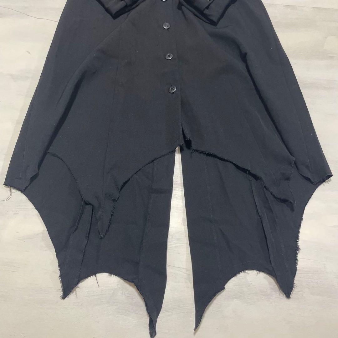 BLACK PEACE NOW 裾切りっぱなし　ロングワンピース