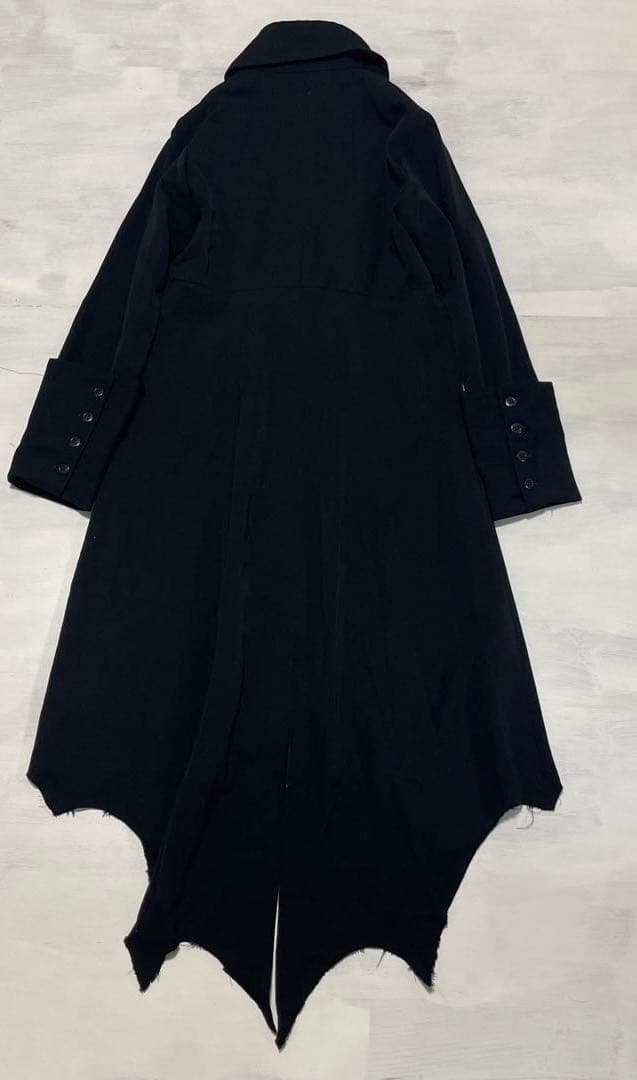 BLACK PEACE NOW 裾切りっぱなし　ロングワンピース