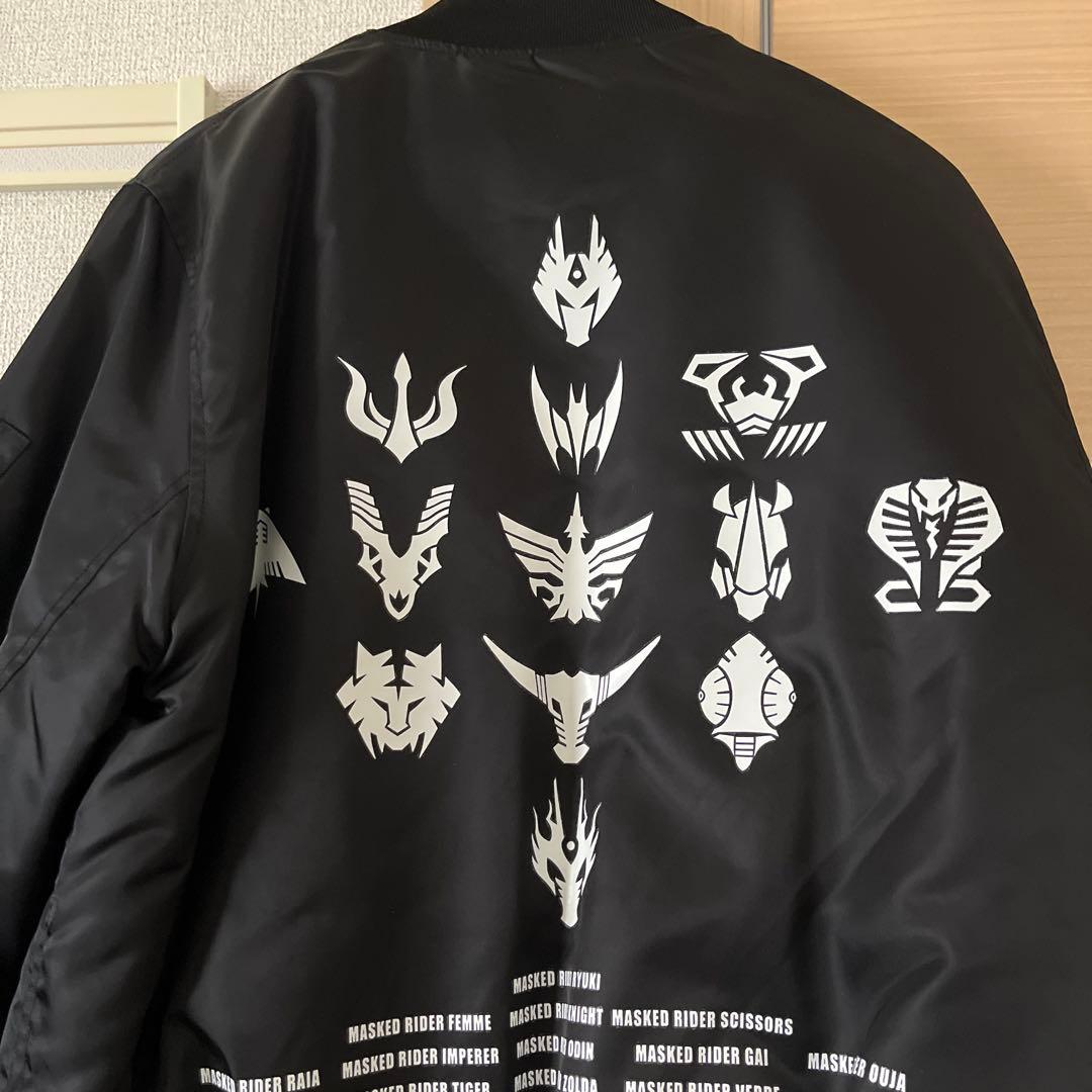 仮面ライダー龍騎　MA-1タイプジャケット　龍騎モデル ジャンパー アウター