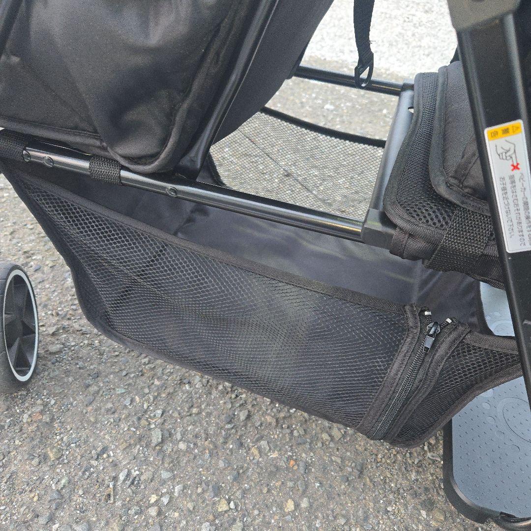 KATOJI 二人でゴー2人乗りベビーカー リアリート付