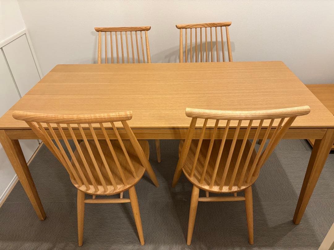 ダイニングテーブル&チェア4脚