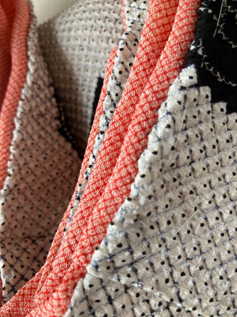 ご予約品 藤娘きぬたや反物より 七五三　四身祝い着　振袖と同誂え長襦袢セット