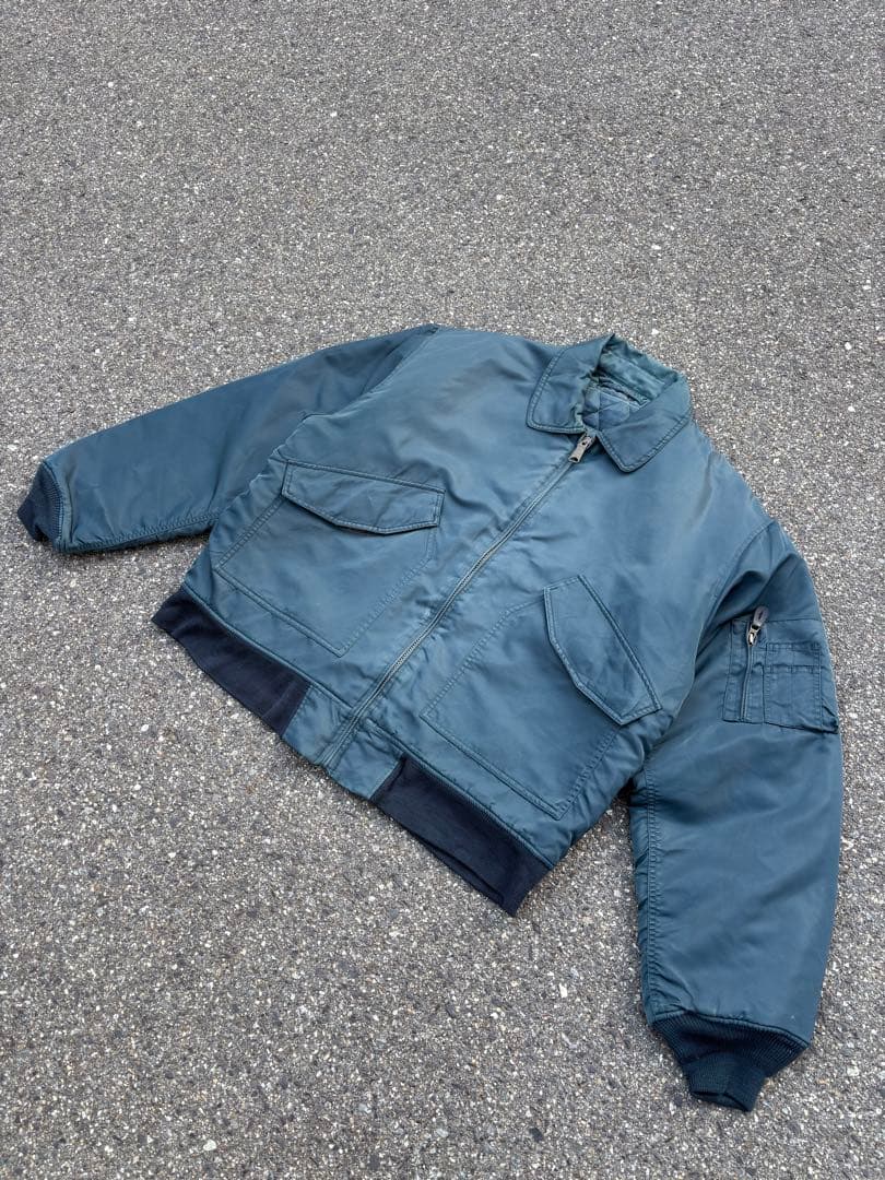 90s DELTA CWU-45/P型フライトジャケットXL US ARMY